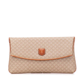 Macadam Coated Canvas Clutch